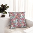 thumbnail image 6 of Yiaed Cartoon Hearts Print Pillow Covers Super Soft Decorative Square Throw Pillow Covers Case Cushion Covers for Sofa Couch Bedroom Car Decor（No pillow core）-18"x18", 6 of 7