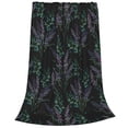 thumbnail image 2 of Sikiie Lavender Flowers Ultra-Soft Micro flannel Blanket Luxury All Seasons Warm Blanket for Bedding Sofa and Travel (4 sizes)-80"x60", 2 of 7