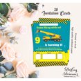 thumbnail image 4 of Darling Souvenir Green Birthday Invitation Card Printable Elegant Fill or Write In Blank Party Invites 28 Pcs 5 x 7 Inches, 4 of 4