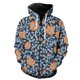 thumbnail image 1 of Sudadera con capucha y cremallera estilo exótico retro para hombre, ropa de calle con estampado 3D genial, estilo Harajuku para adolescentes, moda de manga larga, hip hop, gran oferta unisex 2024, 1 of 6