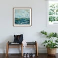 thumbnail image 3 of Art.com Seascape Sketches II Art Print by Silvia Vassileva, Brown Frame Wall Art, 29" x 29", 3 of 5