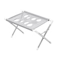 thumbnail image 2 of Foldable Pet Bathing Stand Mesh Grooming Table Dog Bathing Hammock Chair Stainless Steel Frame with Straps Travel Home Use, 2 of 2