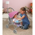 thumbnail image 3 of Glide Folding Single Doll Stroller - Gray/Pink, 3 of 10