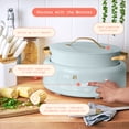 thumbnail image 5 of Beautiful 10-in-1, 6 Qt Electric Multi-Cooker with 7 Preset Functions, Hydrangea by Drew Barrymore, 5 of 19
