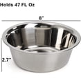 thumbnail image 2 of Cuenco para perros de acero inoxidable DEATYOU para perros grandes, medianos y pequeños, 2 of 7