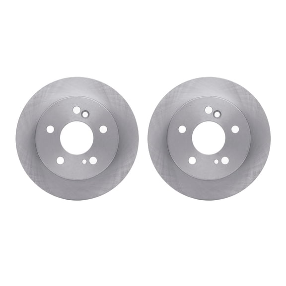 Dynamic Friction Company Rear Brake Rotors 6002-63015