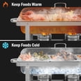 thumbnail image 4 of 3-Section Buffet Server, 4 of 6