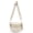 D02-white, variant on Checkered Crossbody Bag, Bum Bags for Women Crossbody, Nylon Checkerboard Fanny Pack with Adjustable Strap for Travel and Daily Use