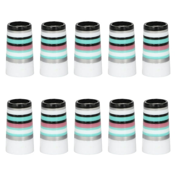 QualitChoice 10Pcs Golf Ferrules .370 Golf Club Shaft Ferrules for Sports Beginner Adults Style F Style B