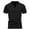 Black, variant on SHUNSUI Men Fashion V Neck Short Sleeved T Shirt Elastic Bottoming Shirt Small Stand Up In Summer Men Compression Long Sleeve Shirt Shirt Pack for Men Men Long Sleeve Big Men T Shirts Thin Tee
