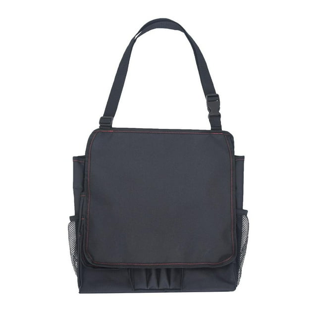 S SERENABLE High Capacity Multi-use Seat Back Organizer Bag Interior Accessory Black Black B