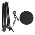 thumbnail image 2 of Lampe de Bureau LED, Bras Oscillant avec Pince, Base Ronde, 3 Éclairage 10 Modes d'Entretien des Yeux de Luminosité, Lampes de Bureau de Lecture à 360 Tours pour, 2 of 8