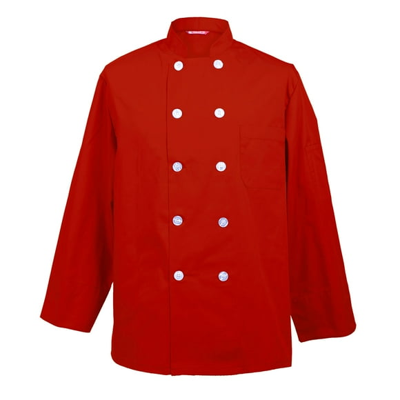Men's Chef Coat Chef Shirt Cook Coat Barista Baker Uniform Restaurant Clothes Barista Shirt