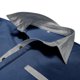thumbnail image 5 of pstuiky camisetas de hombre, Camisa informal de negocios de manga corta con cuello vuelto y botones para hombre ropa de hombre m, 5 of 5