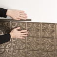 thumbnail image 5 of FASÄDE 47 in. Decorative Vinyl J Trim in Argent Bronze (5 Pack), 5 of 8