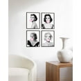 thumbnail image 4 of HAUS AND HUES Celebrity Wall Art Pop Art Wall Decor - Set of 4 Fashion Wall Art | Audrey Hepburn Poster, Marilyn Monroe Wall Art, Grace Kelly Poster, Elizabeth Taylor Pop Art Posters UNFRAMED 8"x10", 4 of 6