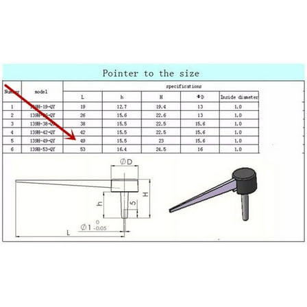 Furulu 5*Speedometer Needle Auto Car Motorcycle Speedometer Speedmeter Needles Pointers