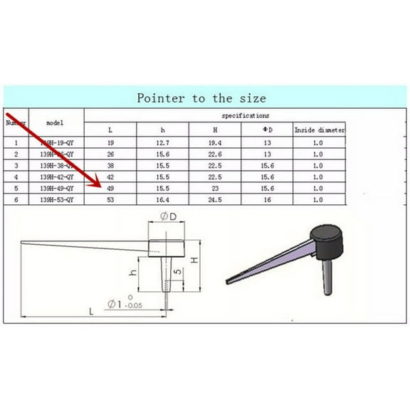 Furulu 5*Speedometer Needle Auto Car Motorcycle Speedometer Speedmeter Needles Pointers