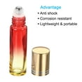 thumbnail image 4 of Uxcell 10mL Roller Bottles Glass Essential Oil Container, Red Yellow 2 Pack, 4 of 5