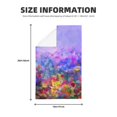 thumbnail image 2 of Sikiie Colorful Purple Cosmos Flower Waffle Weave Kitchen Dish Cloth,Super Absorbent Kitchen Dish Towels 16*26 Inches for Dish Rags Washing Dishes, Drying Dishes, 2 of 7