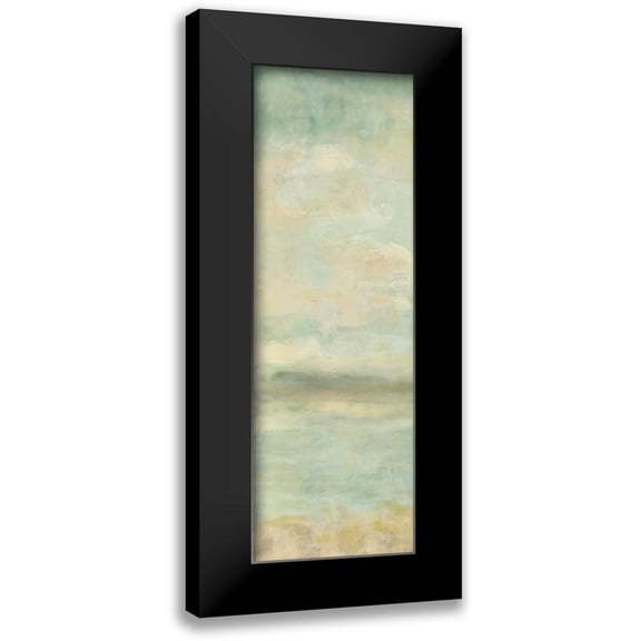 Shanti, Shima 9x18 Black Modern Framed Museum Art Print Titled - Serenity I