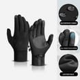 thumbnail image 3 of Winter Cycling Gloves for Men – Warm Outdoor Sports Gloves, Windproof Velvet Bike Gloves with Screen Touch Technology, Waterproof Cycling Gloves for Cold Weather, 3 of 5