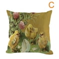 thumbnail image 2 of JeashCHAT Easter Decorations Easter Day Pillow Cover Sofa Cover Cushion Cover Custom Home Decoration, 2 of 2