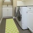 thumbnail image 4 of Ottomanson Non-Slip Hallway Runner Rug 20" x 59" Perfect for High Traffic Areas, Green Trellis, 4 of 8