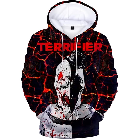 Terrifier Halloween 3D Printed Hoodies Merch Women/Men Fashion Sweatshirt Harajuku Clothes