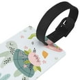 thumbnail image 3 of Gaeub One Size Printed Travel Luggage Identification Tags, Golf Bag Tags with Information Bar on The Back - 3.4 x 2.1 inch, 3 of 8
