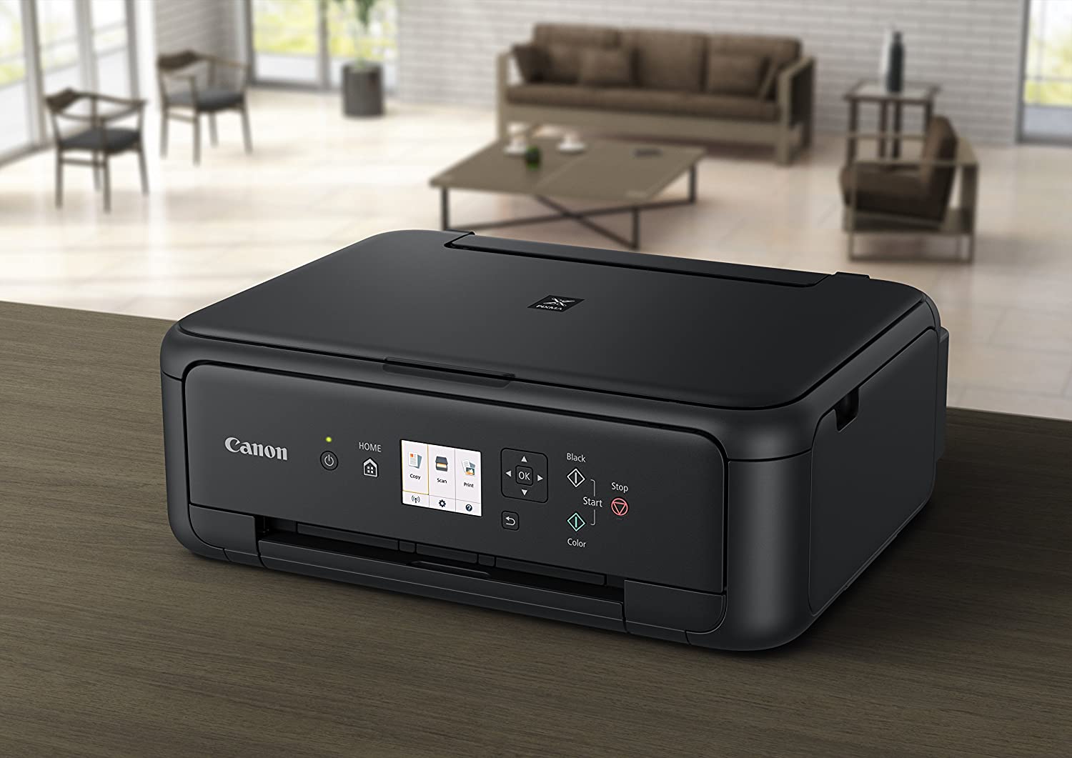 Canon PIXMA TS5120 Wireless All-In-One Mobile and Tablet Printing Printer with Scanner and Copier, Black - image 2 of 3