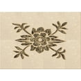 thumbnail image 1 of Ahgly Company Machine Washable Indoor Rectangle Transitional Peru Brown Area Rugs, 5' x 8', 1 of 7