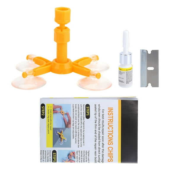 Car Repair Tool Kit Glass Windscreen Resin Restore for Chip Crack Fix