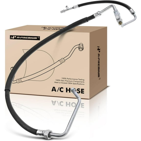 A-Premium A/C Manifold Suction and Discharge Line Hose Assembly Compatible with Ford Bronco F-150 1994-1996 F-250 F-350 1994-1997
