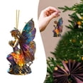 thumbnail image 5 of Spooky Witch Car Hanging Accessories,Halloween Christmas Tree Witch, Party Indoor Outdoor Home Tree Decorations, for Friends and Family Goth Lovers Gifts, 5 of 8