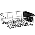 thumbnail image 3 of Chrome Steel Small Dish Drainer (Black) 14.25"D x 12.75"W x 5.25"H, 3 of 6