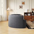 thumbnail image 3 of 106" Oversized Sectional Sofa,Modern Chenille Memory Foam Sofa Cloud Sofa with Deep Seat & 6 Pillows for Living Room,Grey, 3 of 7