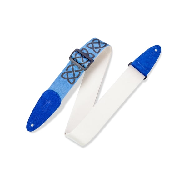 Levy's 2" Cotton Guitar Strap With Celtic Print and Graduated Color, M8RC-002