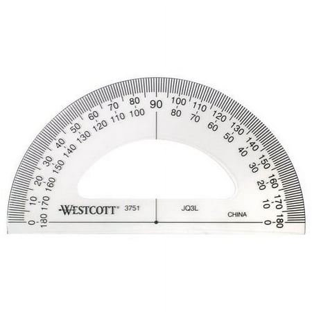 Westcott 3 1/2" Mini Protractor