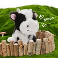 thumbnail image 2 of MorisMos 16" Cow Stuffed Animal, Stuffed Dairy  Cattle with 4 Baby Plush Toys, 2 of 7