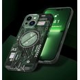 thumbnail image 4 of Compatible with iPhone 15 Luminous Case Glow in The Darkness Noctiluncent Fluorescent Case with Wireless Charging for Women Men Slim Soft Bumper Protector Shockproof Phone Cover, Green, 4 of 8