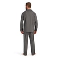 thumbnail image 2 of Hanes Men's Stretch Woven Pajama Set, 2-Piece, Sizes S-2XL, 2 of 4
