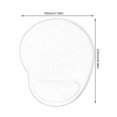 thumbnail image 5 of OUTAD Tapis de Souris avec Repose-Poignet pour Ordinateur Pc Portable Clavier Tapis de Souris avec Repose-Main Tapis Antidérapant, 5 of 5