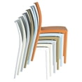 thumbnail image 4 of Compamia ISP025-ORA Chaise de Salle à Manger Maya Orange - Ensemble de 2, 4 of 11