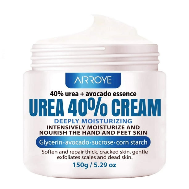 Urea 40 Foot Cream 5.29 oz ‖ Best Callus Remover For Feet, Knees& Elbows ‖ Natural Moisturizes