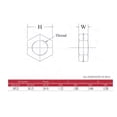 thumbnail image 3 of Hex Autoparts Chromoly Panhard Bar Rod End 3/4" x 3/4"-16 Heim Joint Bungs .120" Wall XMRL12, 3 of 4