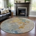 thumbnail image 3 of Dalyn Rugs Premium Machine Washable Mayfield AMF1160 Linen 8' x 8' Round Rug, 3 of 6