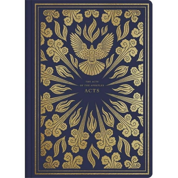 Crossway Books 163386 ESV Illuminated Scripture Journal Acts, Purple Softcover