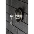 thumbnail image 2 of Kingston Brass KS3038TAL Tudor 3-Way Diverter Valve with Trim Kit, Brushed Nickel, 2 of 5