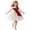 G10-Silver, variant on Rhuody Dresses For Girls Tiered Blend Party Dress With Bow Tie Bodice Sleeveless Dress For Kids Classic Clothing